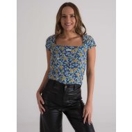 DECO DITSY CAPSLV TOP