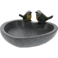 MADÁRITATÓ KISMADARAS POLYSTONE, 25,4X25,4X10,5CM