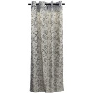 SÖTÉTÍTŐ FÜGGÖNY MINTÁS FEKETE-FEHÉR 150X250 CM