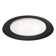PENJAMO MENNYEZETI LED LÁMPA 3X7,3W 2010LM 3000K D:46,5CM KRISTÁLY/FEKETE