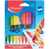 Maped Color`Peps kitekerhető zsírkrétakészlet