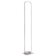 SILLA ÁLLÓ FÉM LÁMPA MATT EZÜST, 1XLED 28W 1640LM 3000K, 23X18X130CM