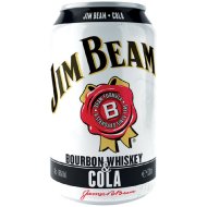 Jim Beam Bourbon whiskey & cola
