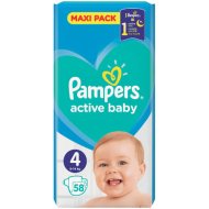 Pampers Active Baby pelenka Maxi Pack