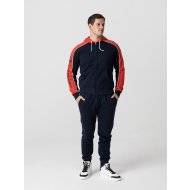 hooded full zip suit