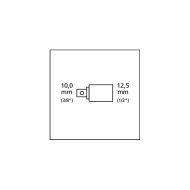 ADAPTER 10,0X12,5MM 3/8X1/2&quot;