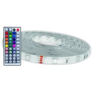 AVIDE LED SZALAG BLISZTER 12V 16W RGB 5M TUYA, ZENE VEZÉRLÉS, IR TÁVIRÁNYÍTÓ