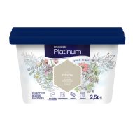 PLATINUM SZÍNES BELTÉRI 2,5L E40 EZÜSTFA DISZP. FALFESTÉK