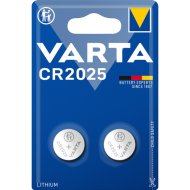 VARTA CR 2025 GOMBELEM              2DB/BLISZTER