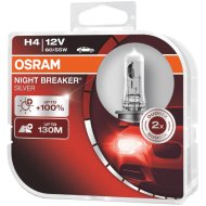 FÉNYSZÓRÓ H4, 12V 60/55W, OSRAM 2DB NIGHT BREAKER SILVER