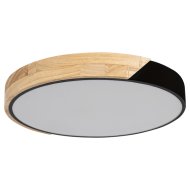 MAPLE LED MENNYEZETI LÁMPA 24W 1890LM 4000K IP20 41,5CM FA-MATT FEKETE