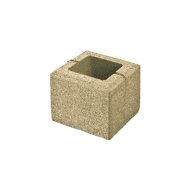 RIVAGO FÉLKŐ 20X20X16 CM VILÁGOS BEIGE