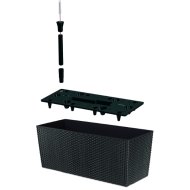 RATO TERASZLÁDA ÖNÖNTÖZŐS 60CM RATTAN, BARNA