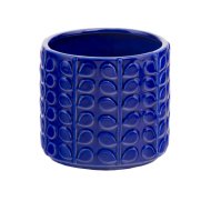 KASPÓ KERÁMIA &quot;BARCELONA BEAN&quot; 13CM KOBALT KÉK