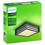 MOONSHINE MENNYEZETI LÁMPA E27 MAX 2X14W IP44 ANTRACIT