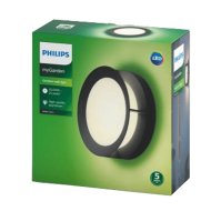 ACTEA FALI LÁMPA LED 1X12W 1200LM 2700K IP44 FEKETE