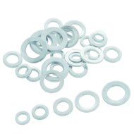AJTÓPÁNT GYŰRŰ KÉSZLET 5X10-11X18MM, NIKKELEZETT
