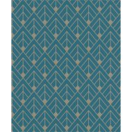 PAPÍR TAPÉTA SANSA, KÉK-ARANY, 53 CM X 10,05 M, 305524