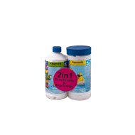 POOLCLEAN DUO PACK MEDENCEKÉMIA     ALGACONTROL 1L+AQUAMULTI 1KG