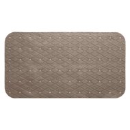 CSÚSZÁSGÁTLÓ KÁDSZŐNYEG 70X35CM PVC VILÁGOSBARNA