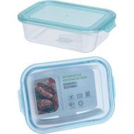 ÉTELTÁROLÓ DOBOZ MŰANYAG TETŐVEL 1040 ML, 22X15X6 CM