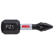 CSAVAROZÓBIT PZ1 25MM 2DB/CSOMAG BOSCH IMPACT CONTROL