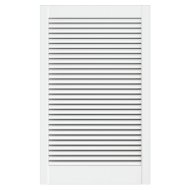 LAMELLAAJTÓ FESTETT, 615X594MM FENYŐ, NYITOTT