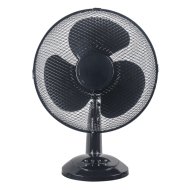 ASZTALI VENTILÁTOR 34 CM, 40 W, 3 FOKOZAT, FEKETE