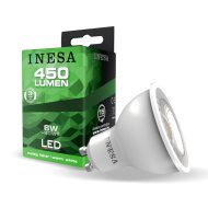 LED FÉNYFORRÁS SPOT GU10 6W 450LM 105° 3000K