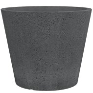 KASPÓ KÜLTÉRI 30CM STONY BLACK(238) FEKETE KŐ HATÁSÚ *322582*