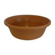 VIRÁGTÁL MŰANYAG  25CM              TERRACOTTA