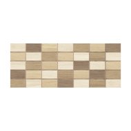 ALBERO FALI CSEMPEMOZAIK BARNA      20X50 CM 1,3 M2/CSOMAG     *293033*