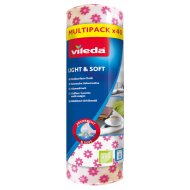 VILEDA LIGHT&amp;SOFT ROLL ELDOBHATÓ TÖRLŐKENDŐ 40DB/CSOMAG