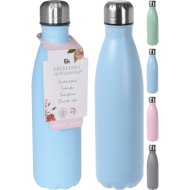 KULACS 0,5L 7X27CM 4 FÉLE SZÍNBEN PINK/KÉK/ZÖLD/SZÜRKE