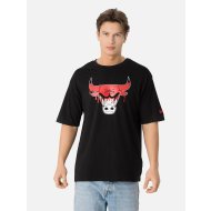 NBA DRIP LOGO OS TEE CHICAGO BULLS