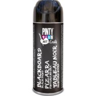 PINTY PLUS ART TÁBLAFESTÉK SPRAY 400ML MATT FEKETE
