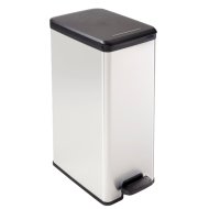 CURVER SLIM BIN PEDÁLOS SZEMETES 40L MŰANYAG SZÜRKE