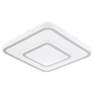 EGLO PEDROZA LED MENNYEZETI LÁMPA 4X4,3W 2200LM 3000K IP20 33X33CM FEHÉR-EZÜST