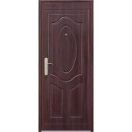 OK DOORS RA07 ACÉL LÉPCSŐHÁZI BEJÁRATI AJTÓ 97X205CM JOBB MAHAGÓNI