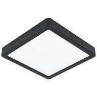 EGLO FUEVA-Z ZIGBEE LED MENNYEZETI LÁMPA 16,5W 2250LM 2700-6500K IP44 DIMMELHETŐ 21X21CM FEKETE