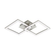 EGLO HUERTA LED MENNYEZETI LÁMPA 22,5W 3300LM 3000K IP20 52,5X31CM MATT NIKKEL