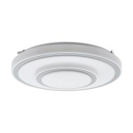 EGLO PEDROZA LED MENNYEZETI LÁMPA 3X5,7W 2100LM 3000K IP20 33CM EZÜST