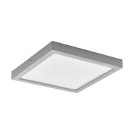 IDUN2 LED MENNYEZETI LÁMPA 15,5W 2400LM 4000K IP20 30X30CM EZÜST