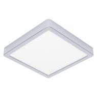 EGLO FUEVA5 LED MENNYEZETI LÁMPA 17W 2000LM 3000K IP44 21X21CM KRÓM