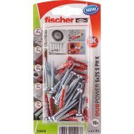 DŰBEL 5X25MM 18 DB CSAVARRAL &quot;DUOPOWER&quot; FISCHER