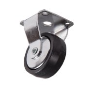 BÚTORGÖRGÖ 222/N.50 FIX TALP        50MM  20KG  FEKETE FÉM-MÜANYAG