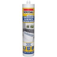 SOUDAL NEUTRÁLIS SZANITER SZILIKON 280ML FEHÉR