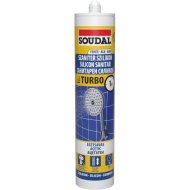 SOUDAL TURBO SZANITER SZILIKON 280ML FEHÉR