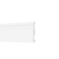 STIQ XL SZEGÉLYLÉC 220X8X1,43 CM, FEHÉR
