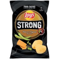 Lay's Strong sajt- és csípőspaprika-ízű burgonyachips